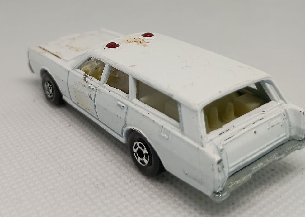 Thumbnail: 1972 Matchbox 1-75 Series Super Fast No 55 Mercury Commuter Police Car
