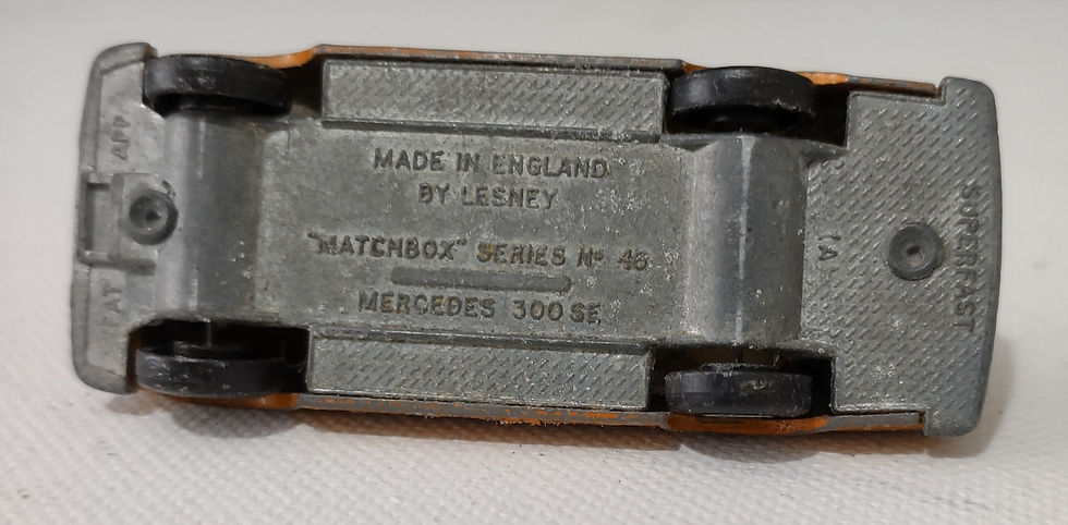 Thumbnail: 1970 Matchbox 1-75 series No 46 Mercedes 300 SE