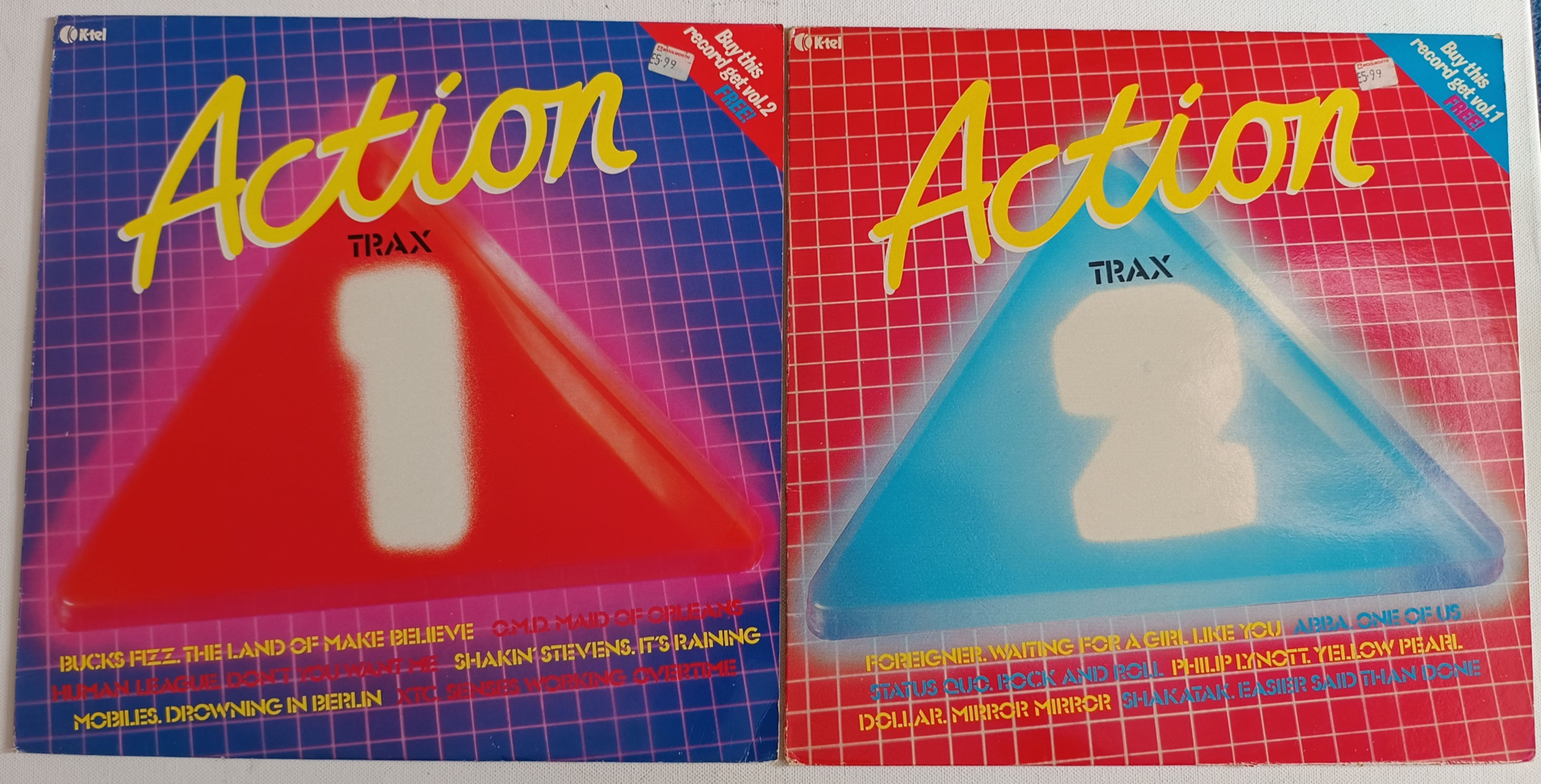 1982 Various – Action Trax 1 and 2