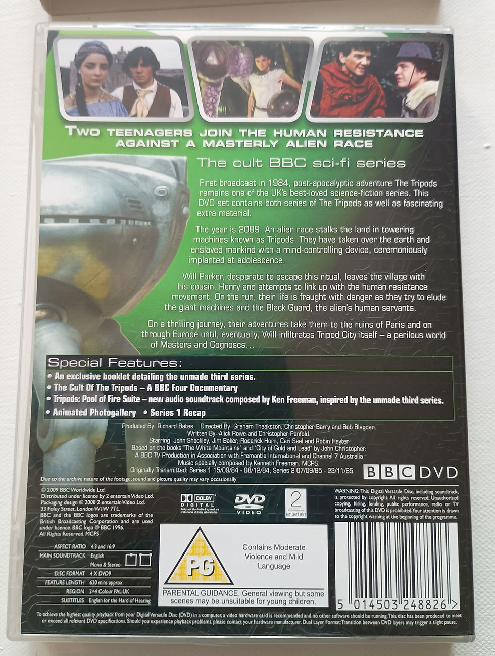 Thumbnail: 2009 (1984-1985) Tripods - The Complete Series 1 and 2 + Series 3 booklet