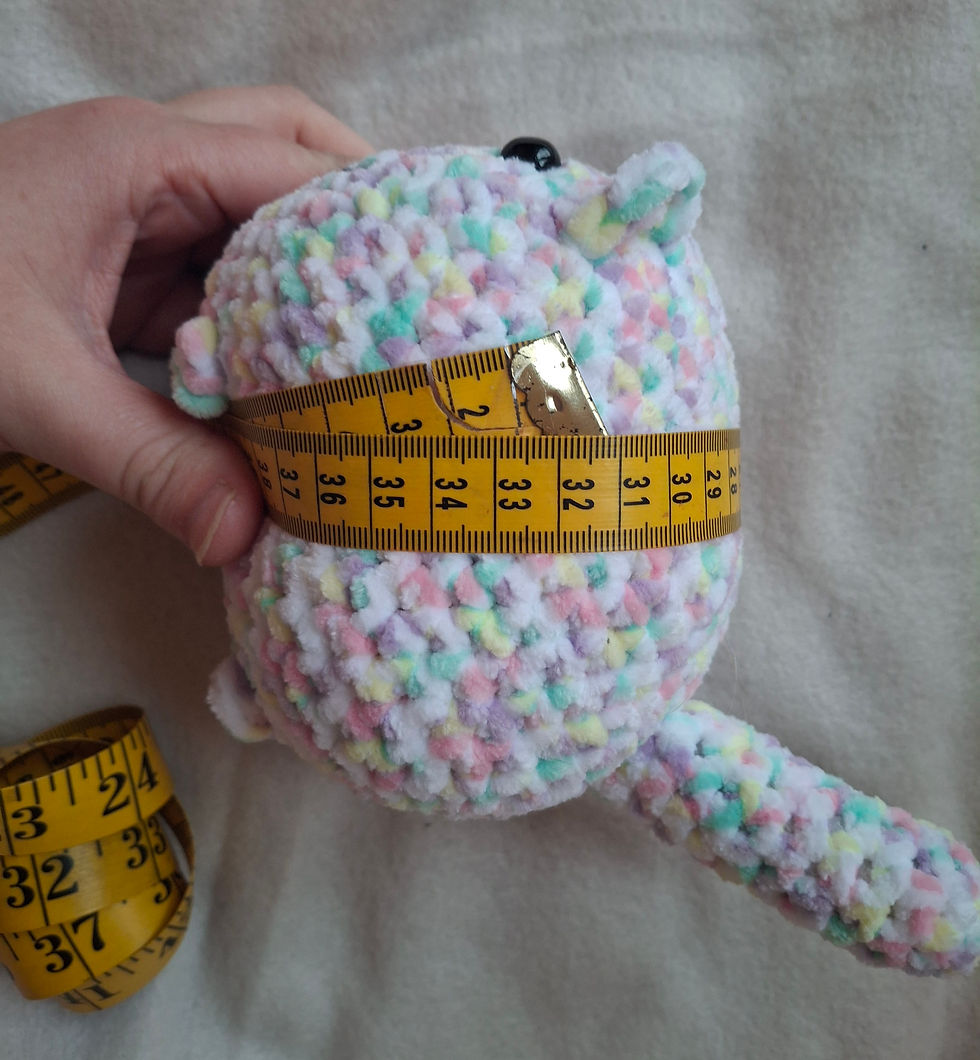 Thumbnail: Crochet Loaf Cat - 14cm