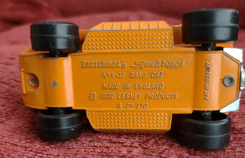 Thumbnail: 1972 Matchbox  Speed Kings K-37 Sand Cat Beach Buggy