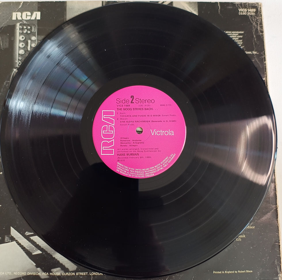 Thumbnail: 1973 Hans Wurman – The Moog Strikes Bach
