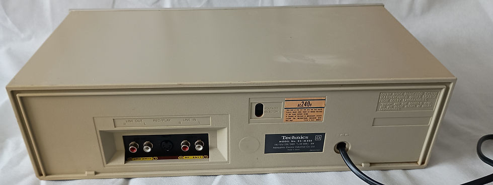 Thumbnail: 1982 Technics RS-M225 Stereo Cassette Deck