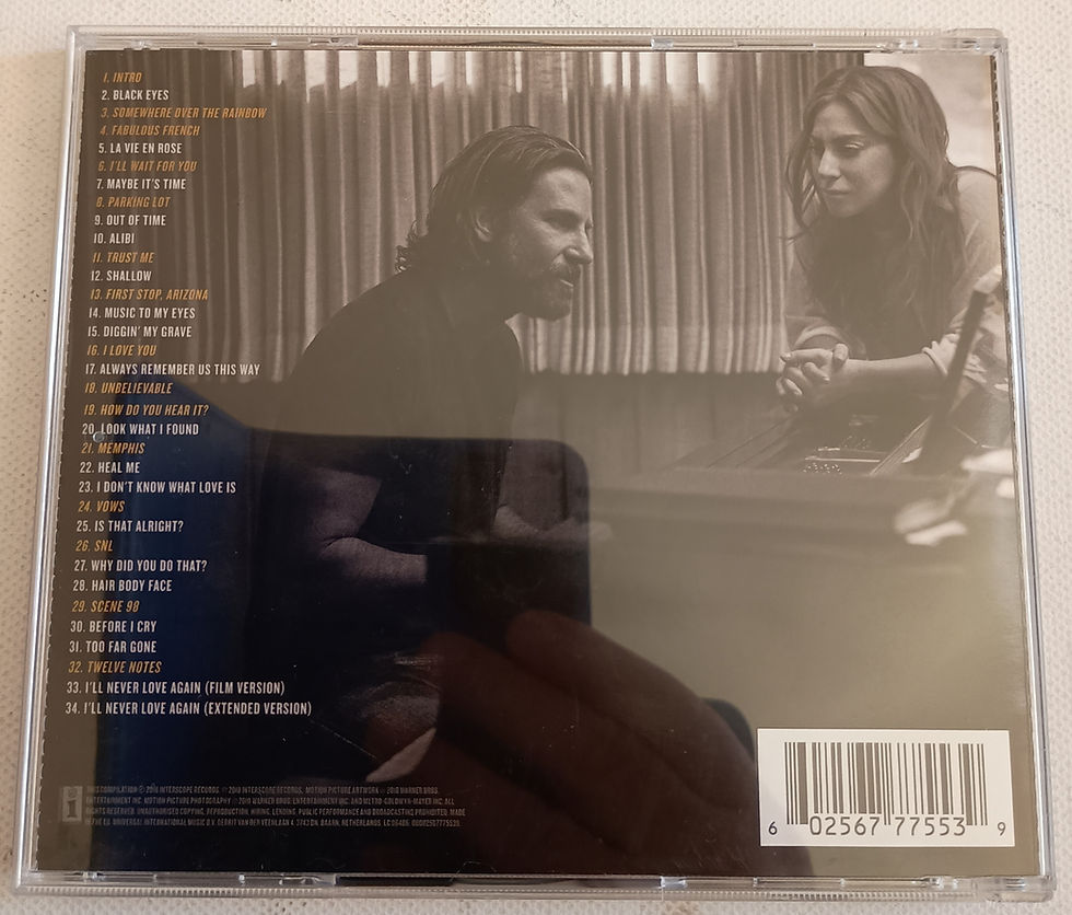 Thumbnail: 2018 Lady Gaga, Bradley Cooper – A Star Is Born Soundtrack