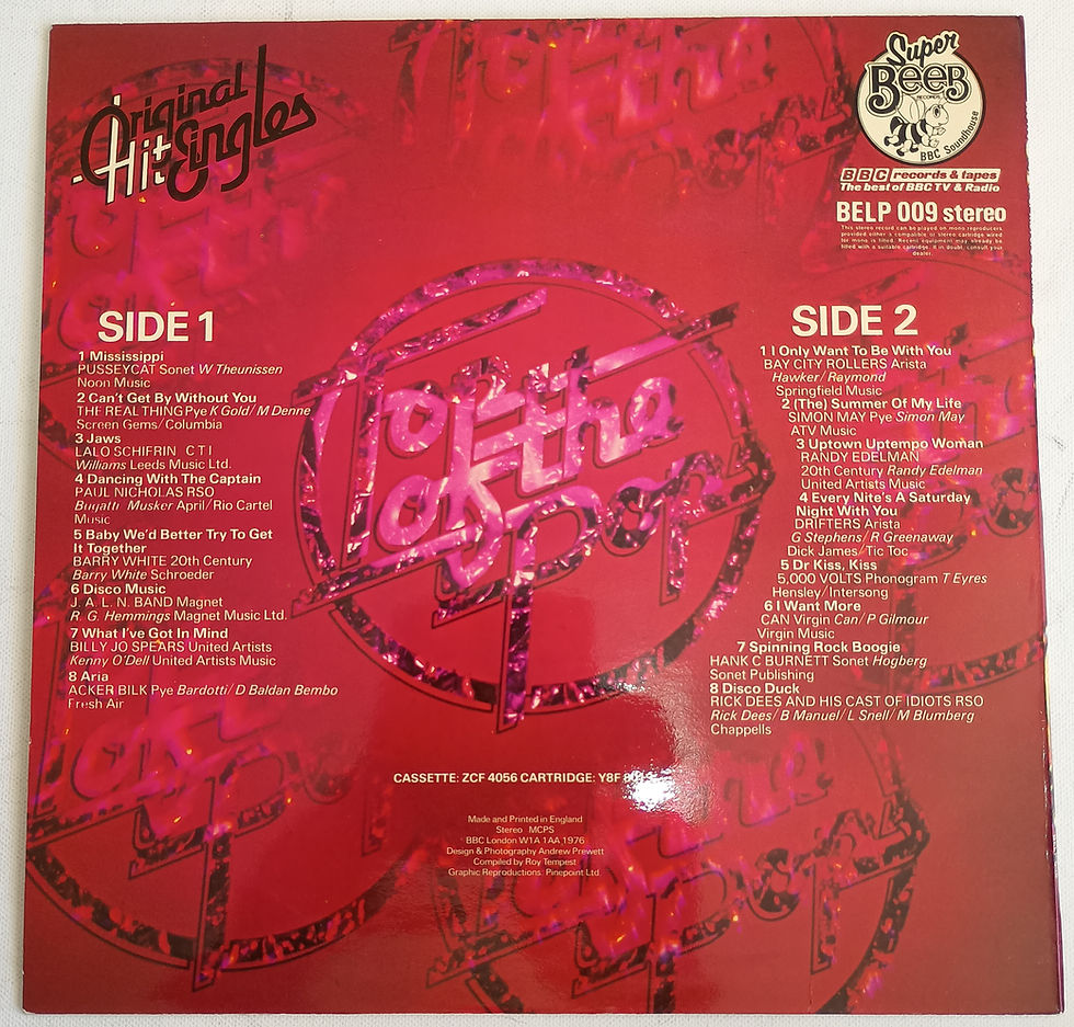 Thumbnail: 1976 Various – BBC TV's Best Of... Top Of The Pops Vol. 4