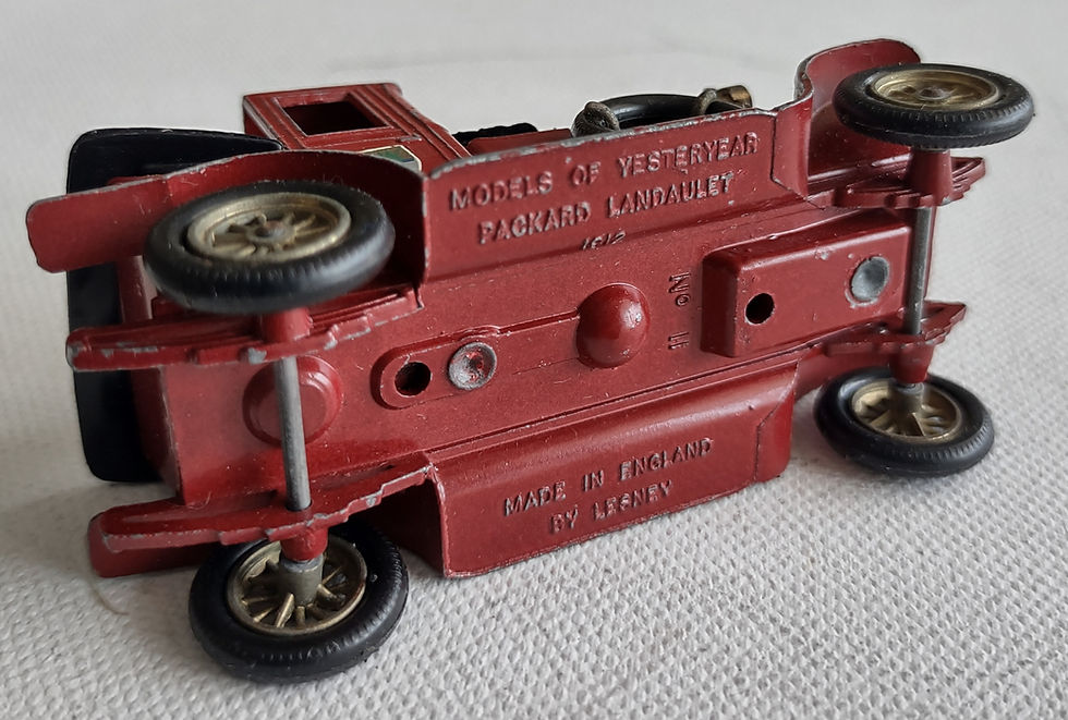 Thumbnail: 1964 Matchbox Models of Yesteryear Y-11 1912 Packard Landaulet