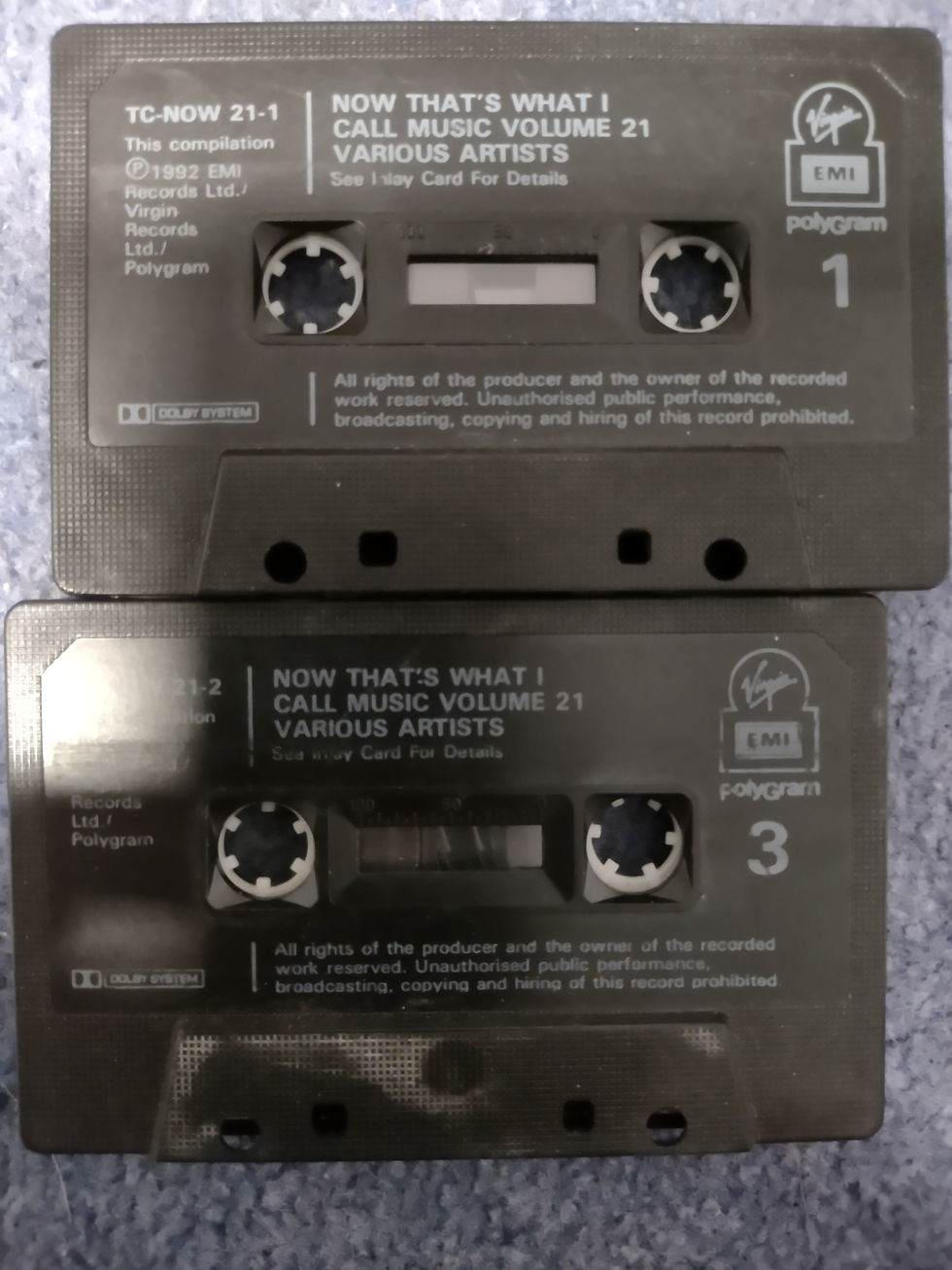 1992 Now That's What I Call Music 21 - Cassettes Only