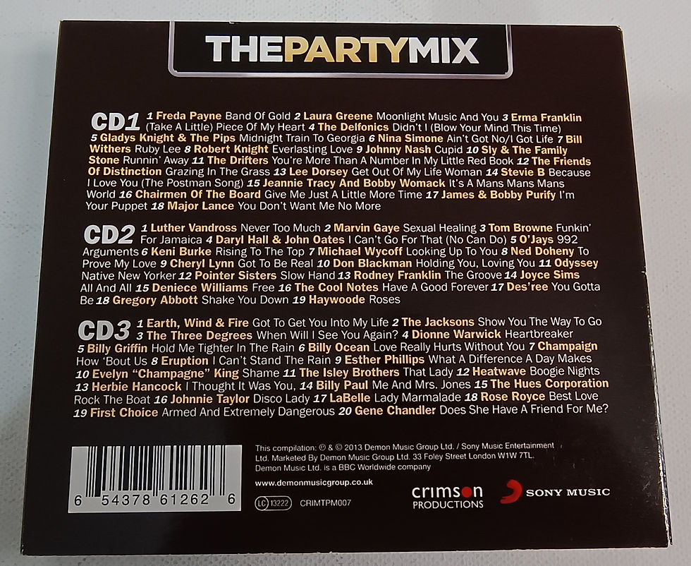 Thumbnail: 2010 Various - The Party Mix  -  Classic Soul