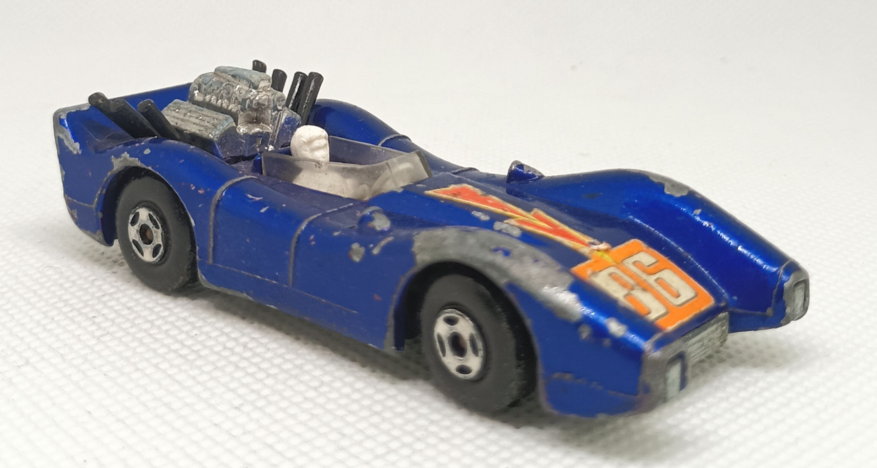 1973 Matchbox 1-75 series Superfast No 61 Blue Shark