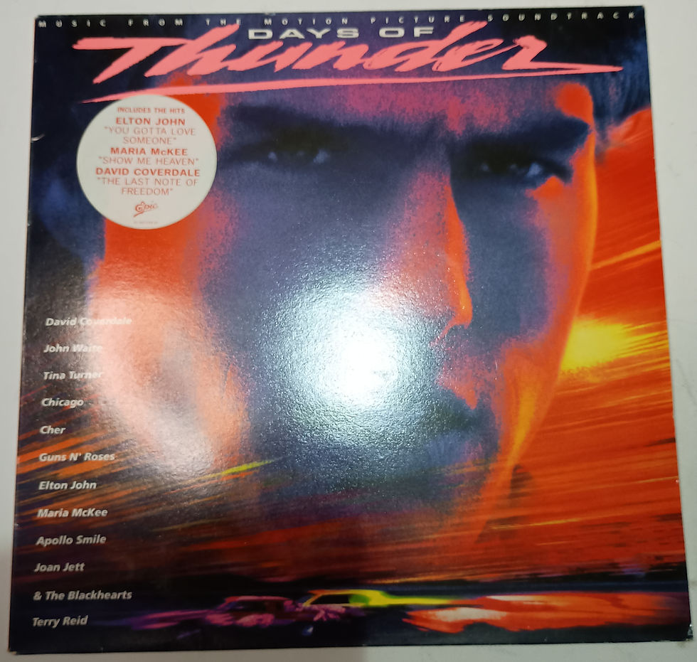 1990 Various – Days Of Thunder (Music From The Motion Picture Soundtrack)