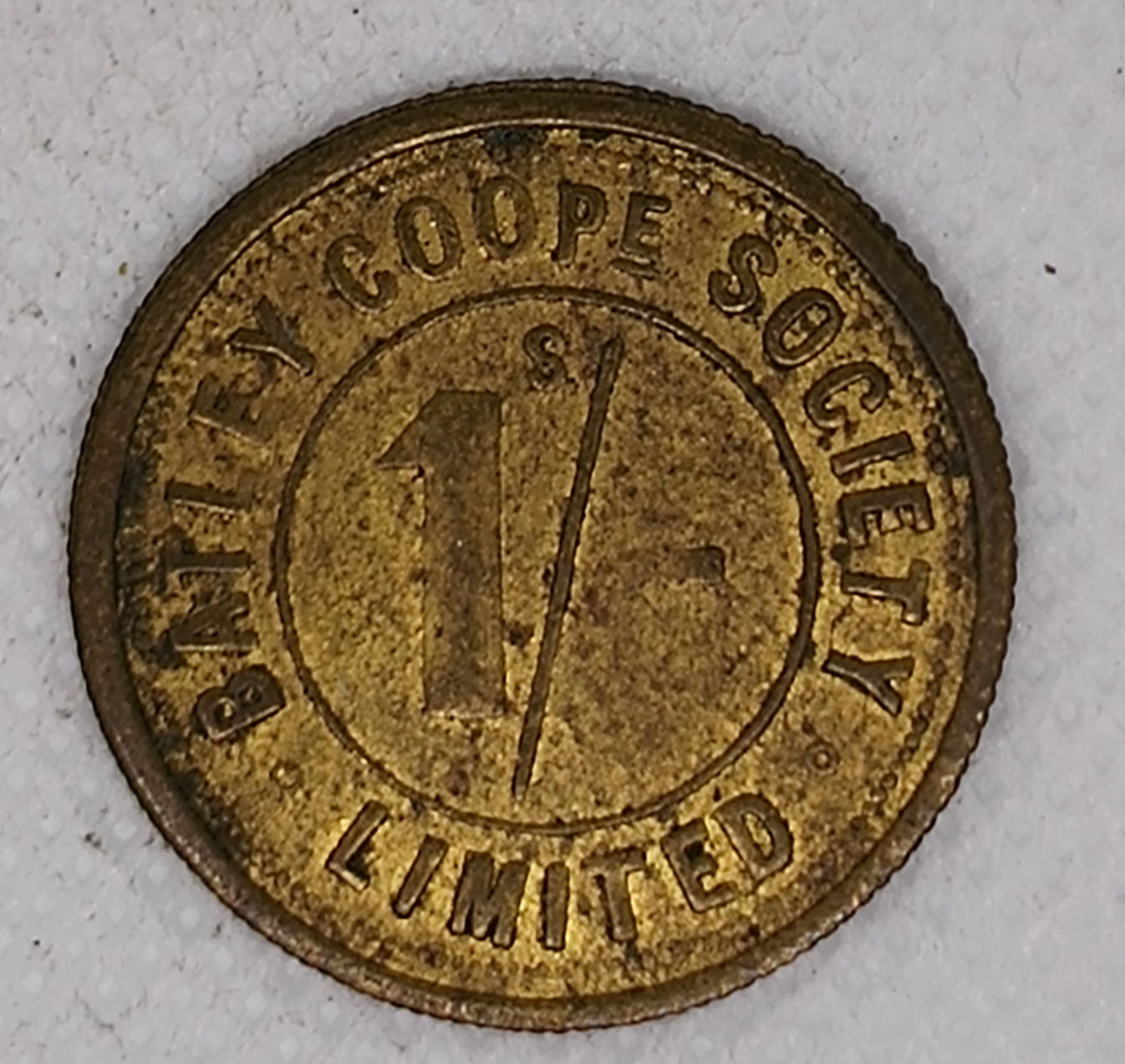 1867-1917 1 Shilling - Batley Co-operative Society Limited