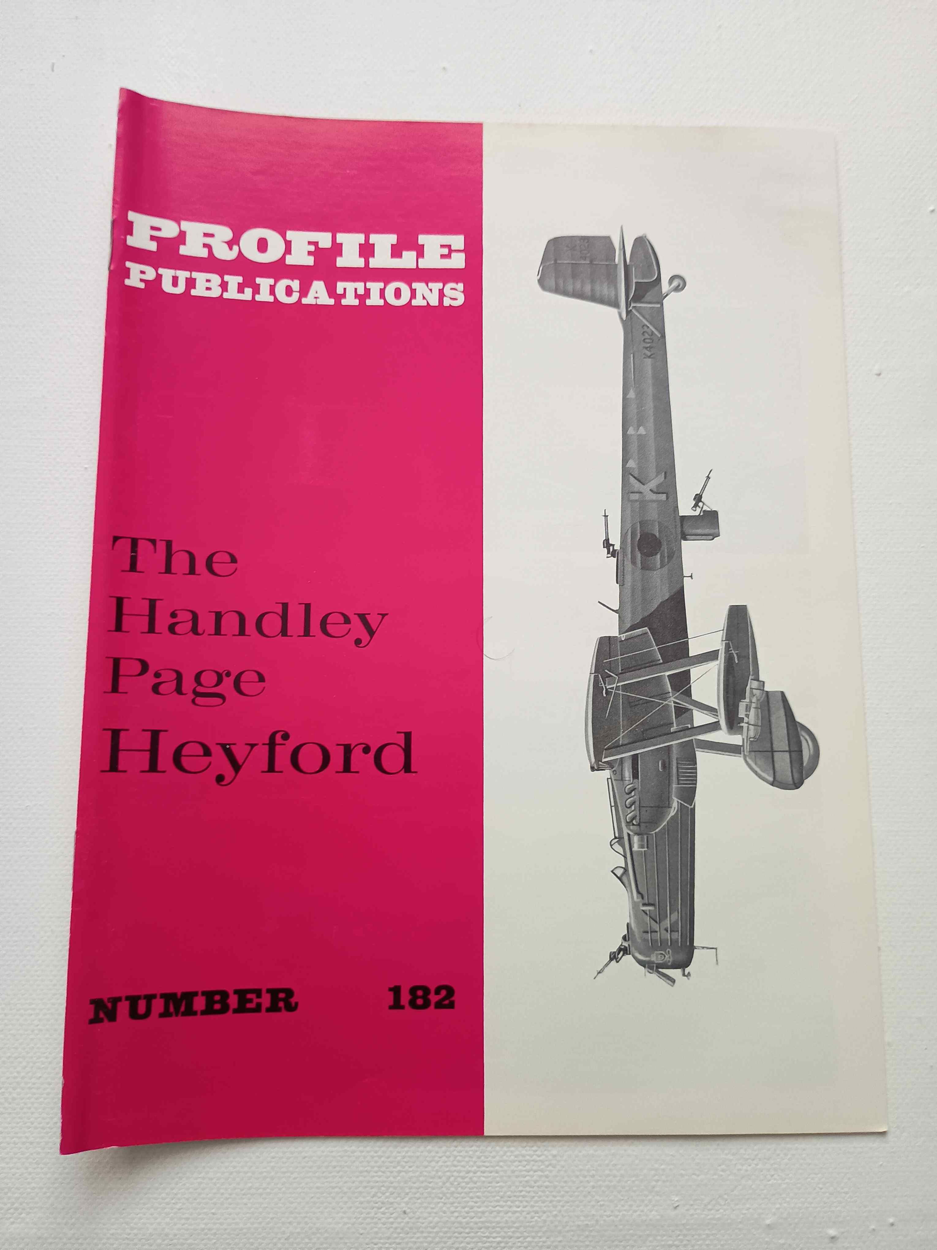 1960's Profile Publications Number 182 - The Handley Page Heyford