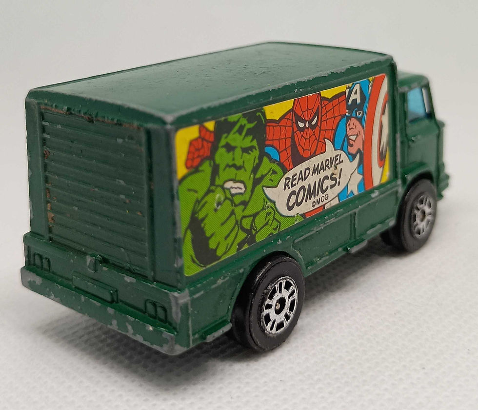 Thumbnail: 1978 Corgi Juniors 87 Leyland Terrier Truck - Marvel Comics