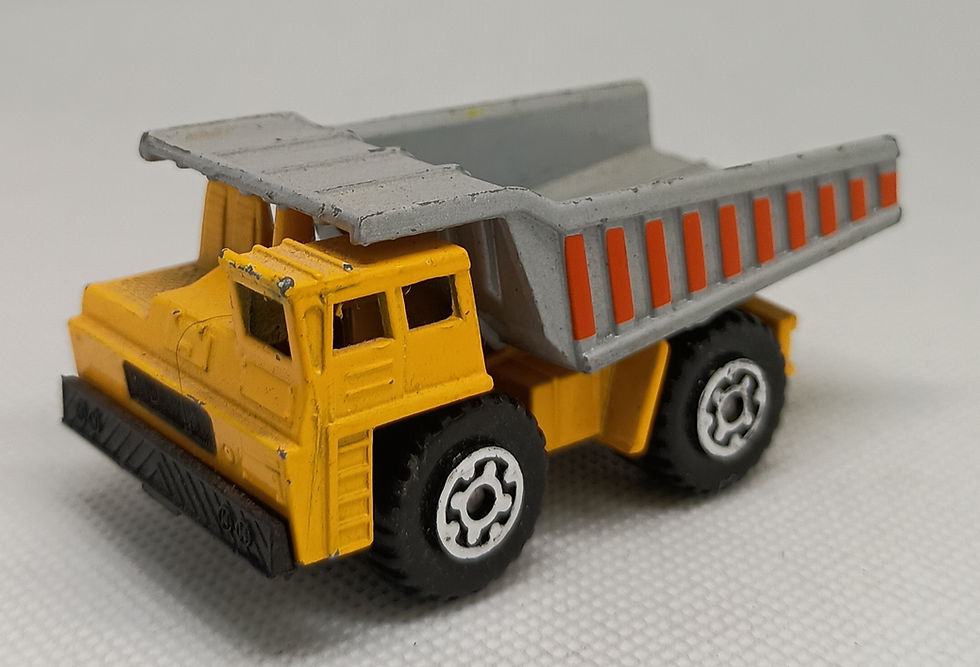 Thumbnail: 1989 Matchbox 1-75 series No 58c Faun Dump Truck