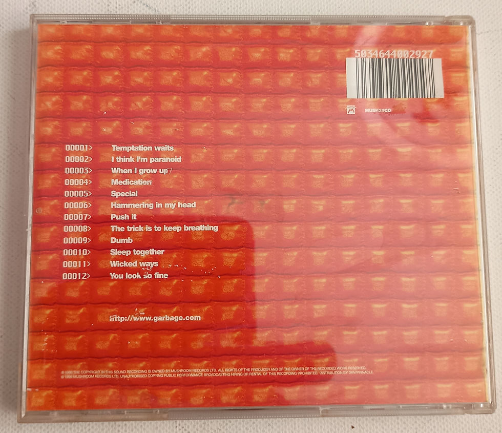 Thumbnail: 1998 Garbage – Version 2.0