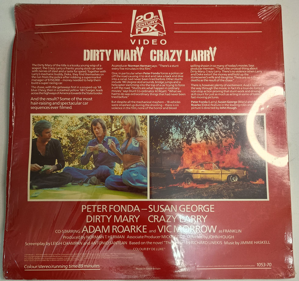 Thumbnail: 1982 (1974) Dirty Mary Crazy Larry - PAL