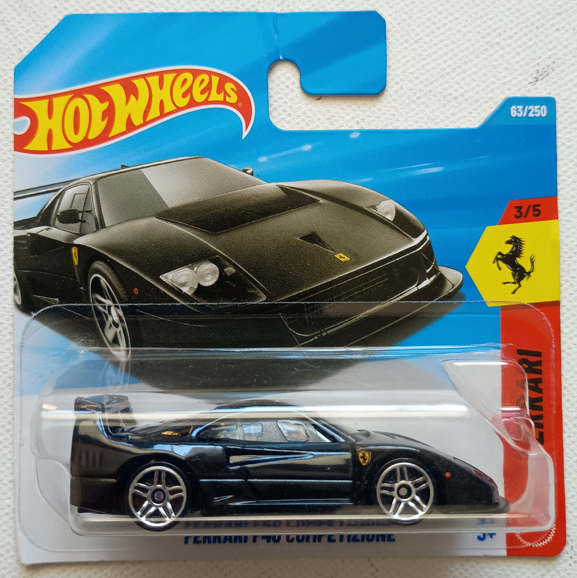 2026 Hot Wheels 63/250 Ferrari 3/5 - Ferrari F40 Competizione