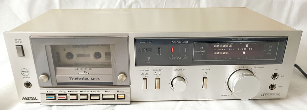 Thumbnail: 1982 Technics RS-M225 Stereo Cassette Deck