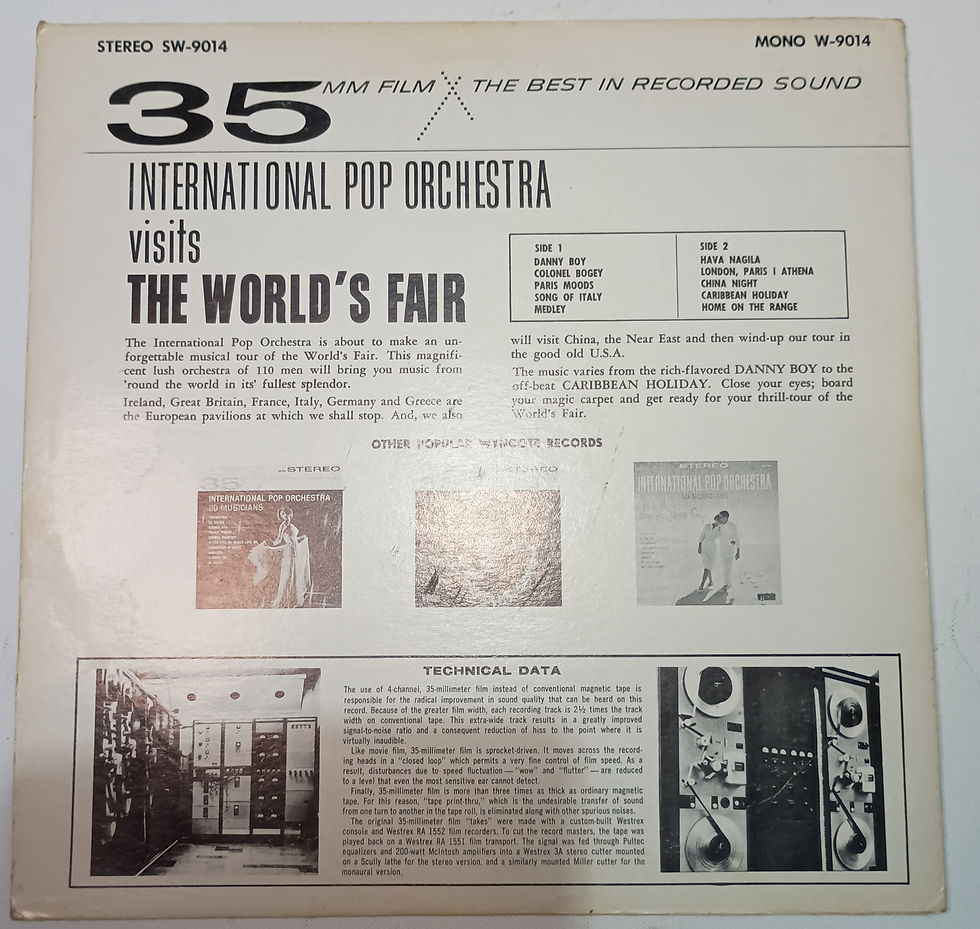 Thumbnail: 1964  International Pop Orchestra Visits The World's Fair