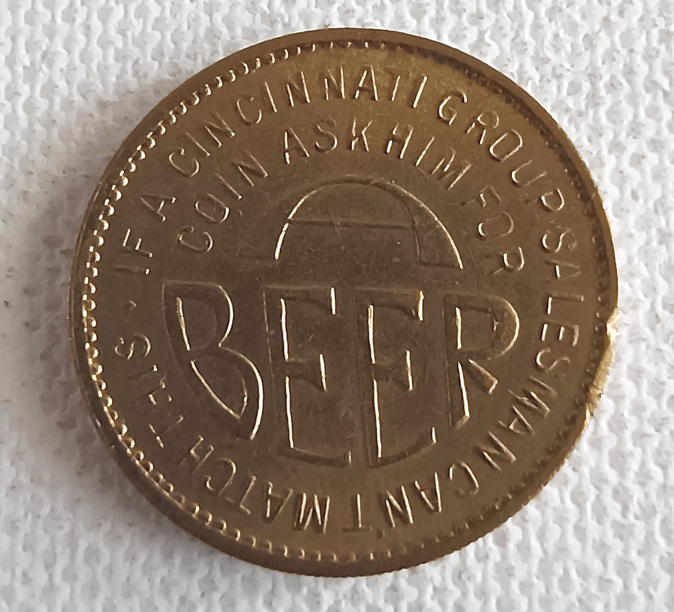 1968 United States of America, Olympia Beer Token