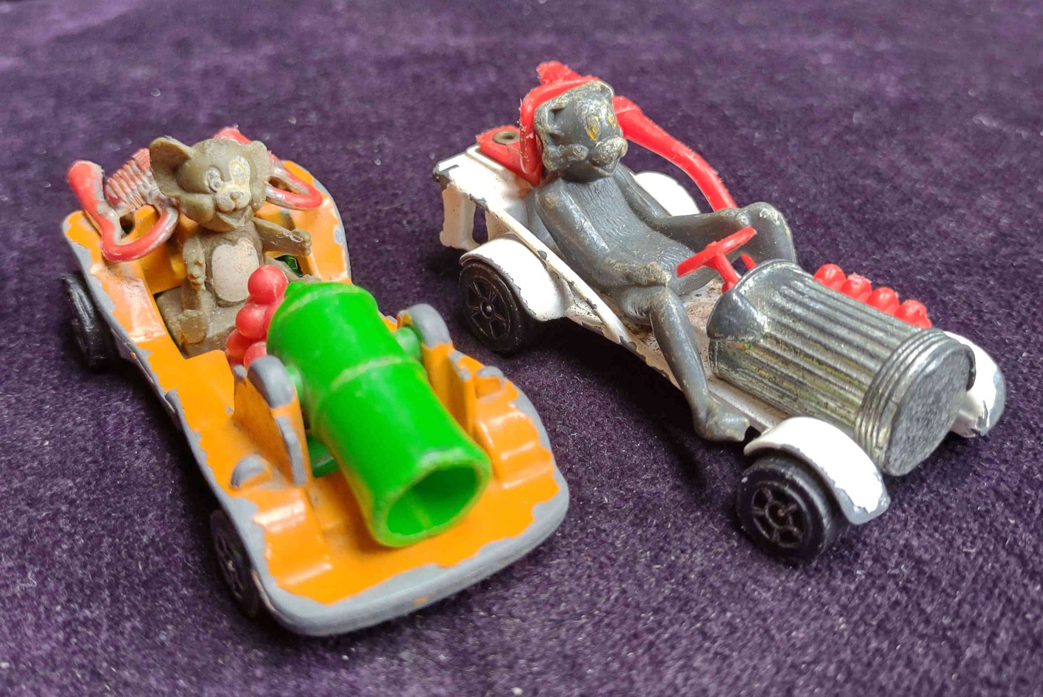 Early 1980's Corgi Tom & Jerry cars MGM licensed
