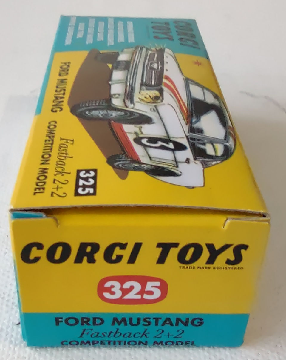Thumbnail: Corgi Model Club 325 Ford Mustang Fastback 2+2 Competition Model