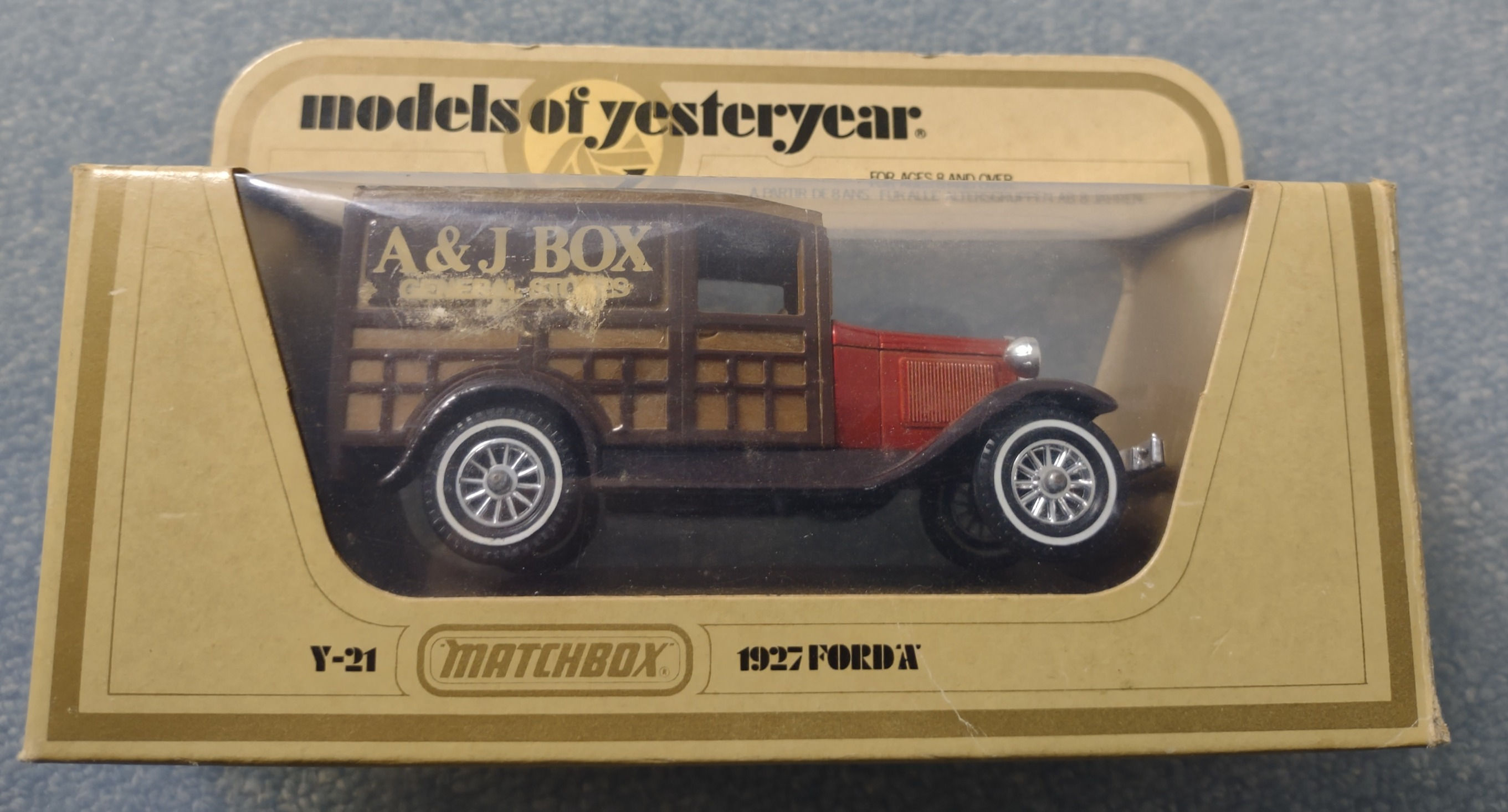 1983 Matchbox Models Of Yesteryear Y21 Ford Model A