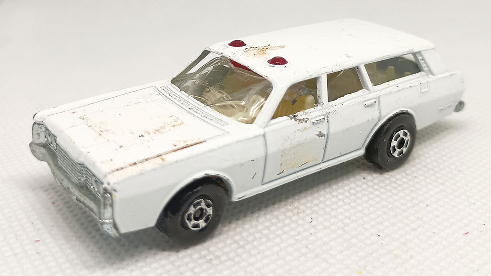 Thumbnail: 1972 Matchbox 1-75 Series Super Fast No 55 Mercury Commuter Police Car