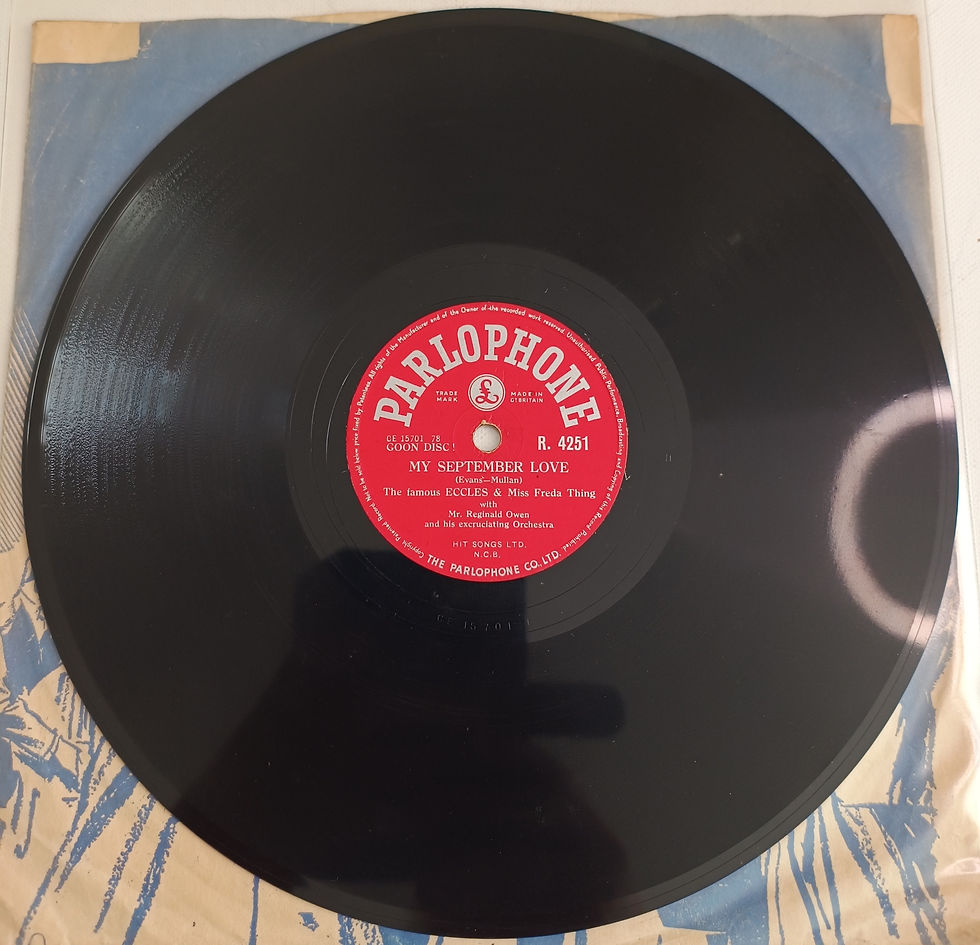 Thumbnail: 1956 The Goons - My September Love / You Gotta Go Oww!
