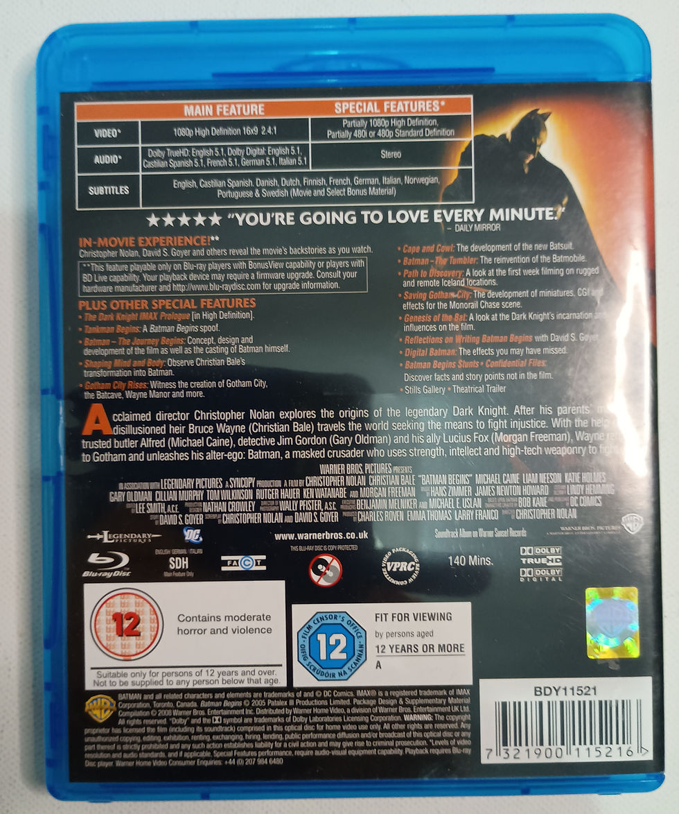 Thumbnail: 2005 Batman Begins