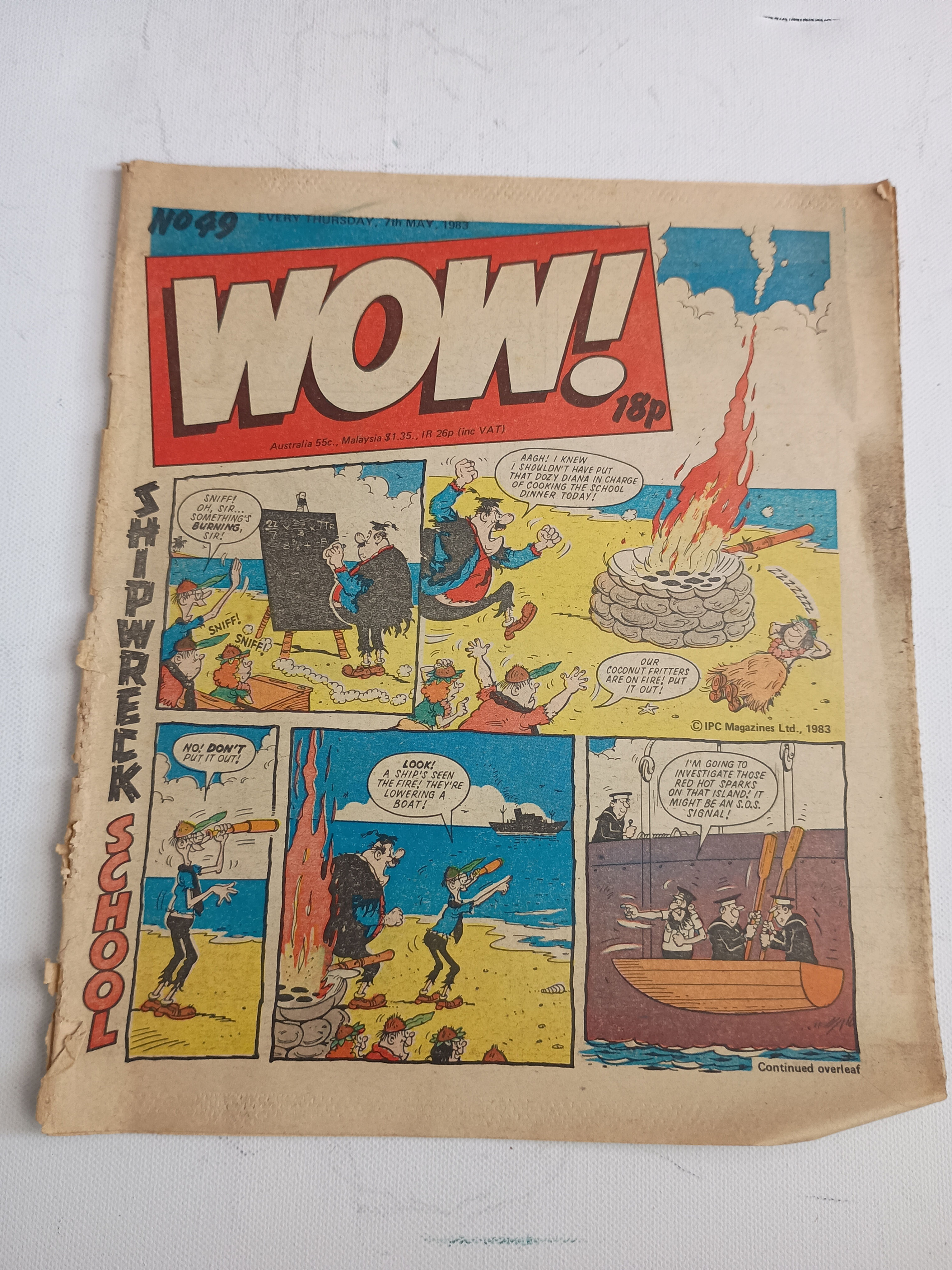 Wow! 7th May 1983