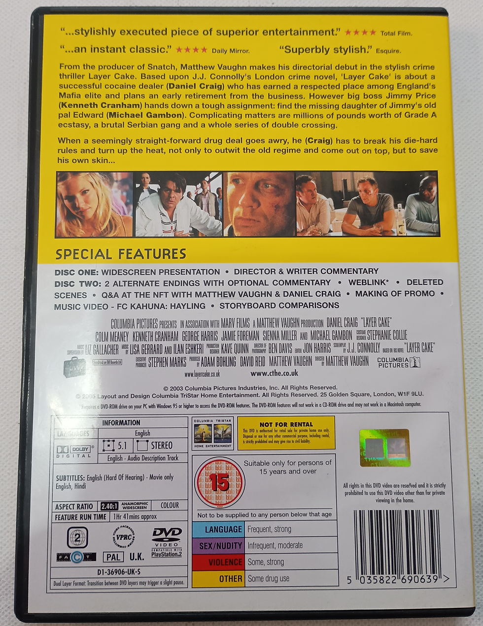 Thumbnail: 2004 Layer Cake - 2 Disc Edition