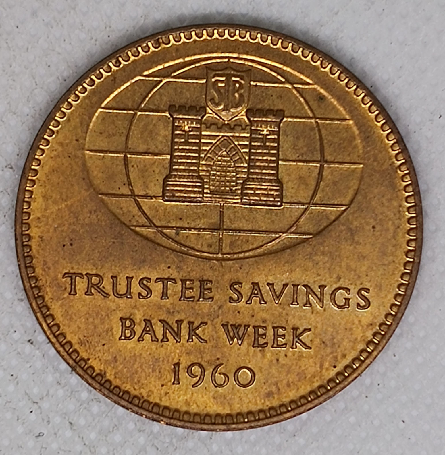 Medal - Trustee Savings Bank Week 1960
