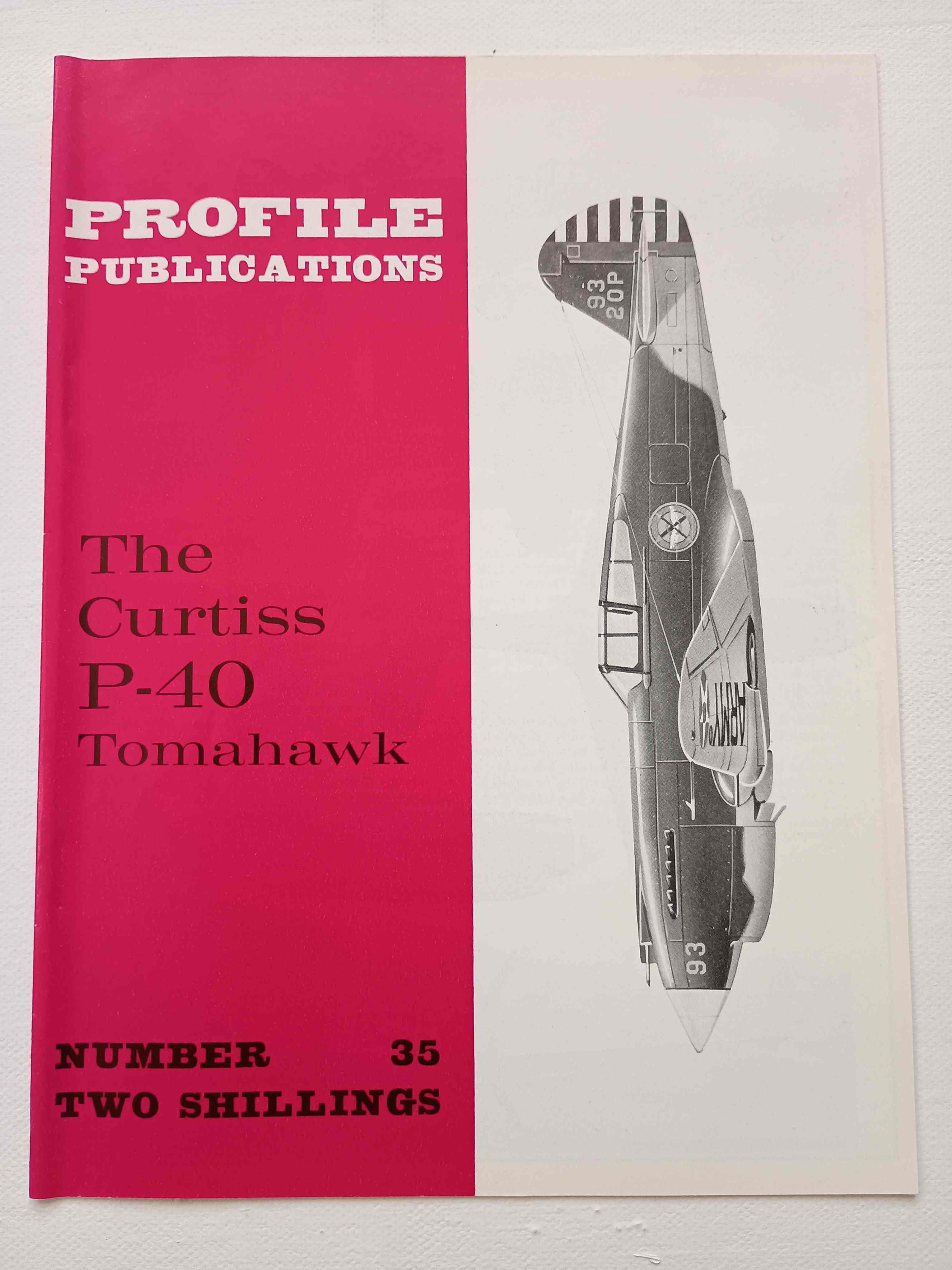 1960's Profile Publications Number 35 - The Curtiss P-40 Tomahawk
