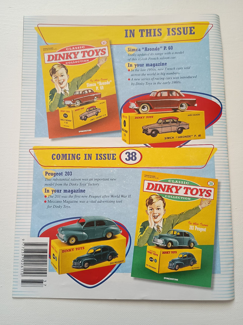 Thumbnail: 2018 Classic Dinky Toys Collection Issue 37 Simca "Aronde" P60