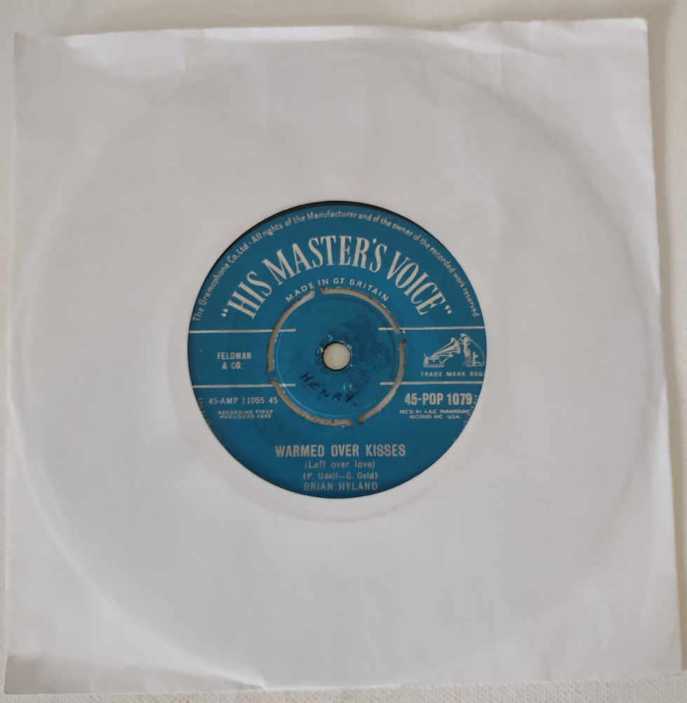 Thumbnail: 1962 Brian Hyland – Warmed Over Kisses (Left Over Love)