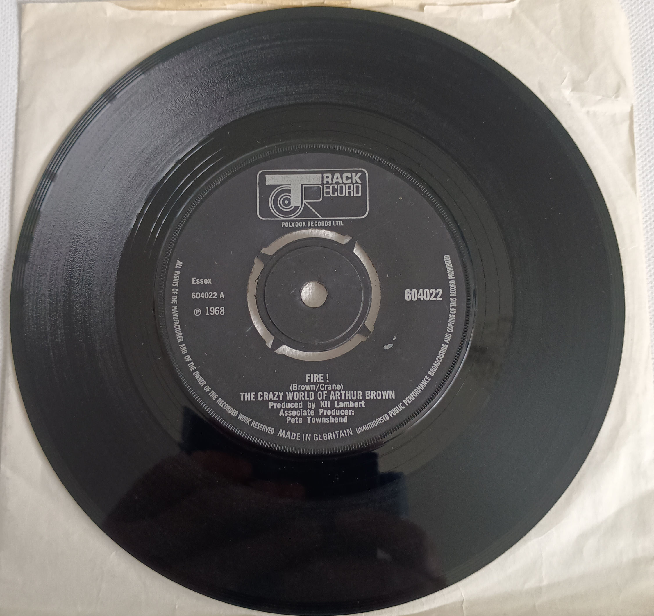 1968 The Crazy World Of Arthur Brown – Fire !