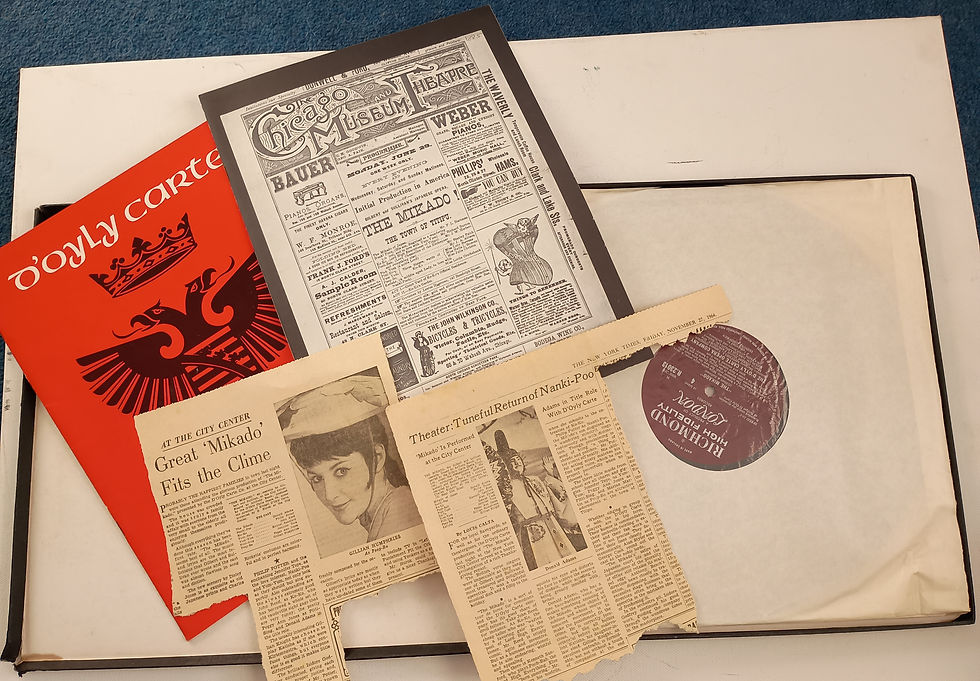 Thumbnail: 1963 The D'Oyly Carte Opera Company – The Mikado + extras