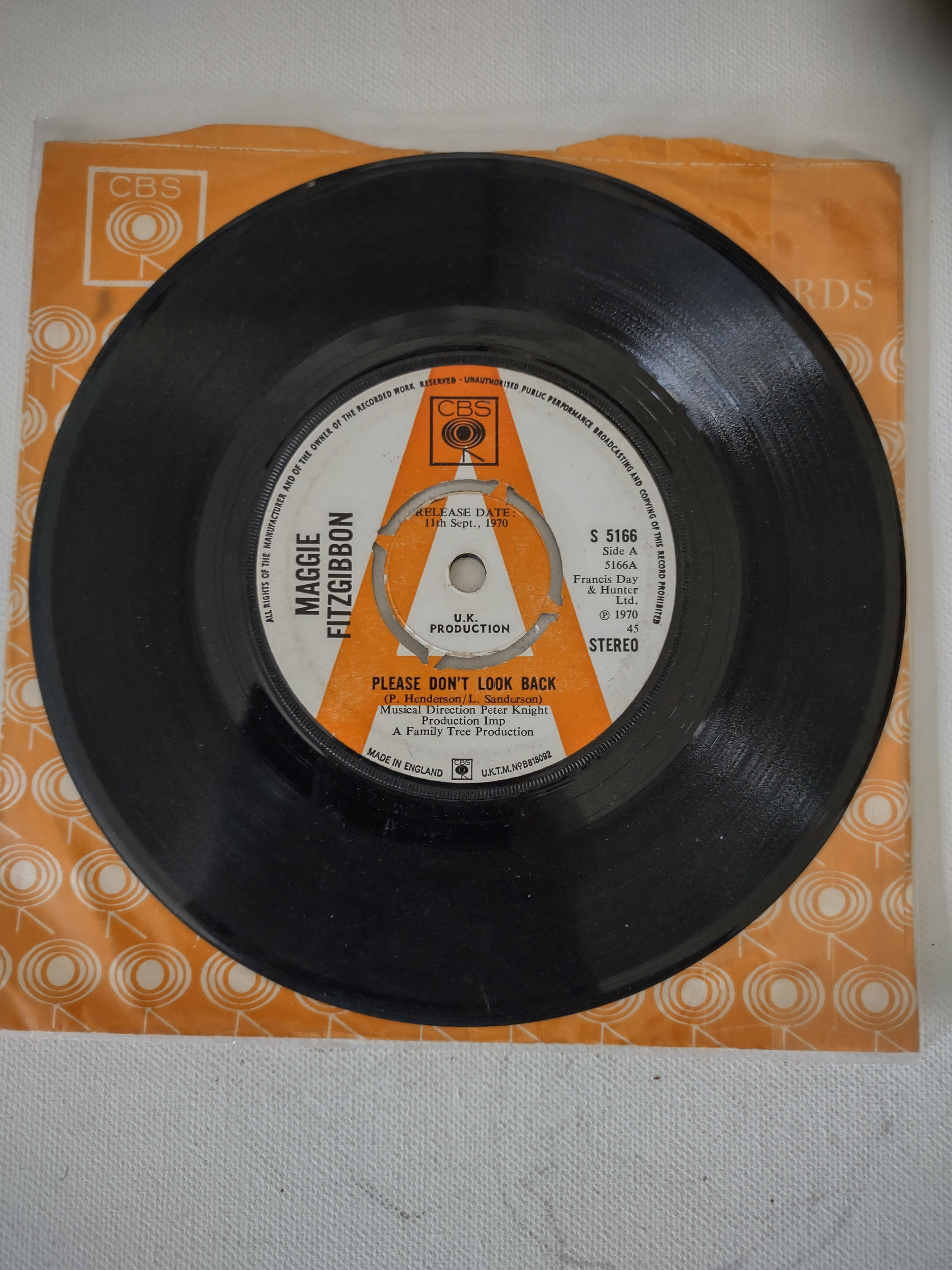 1970 Maggie Fitzgibbon – Please Don't Look Back