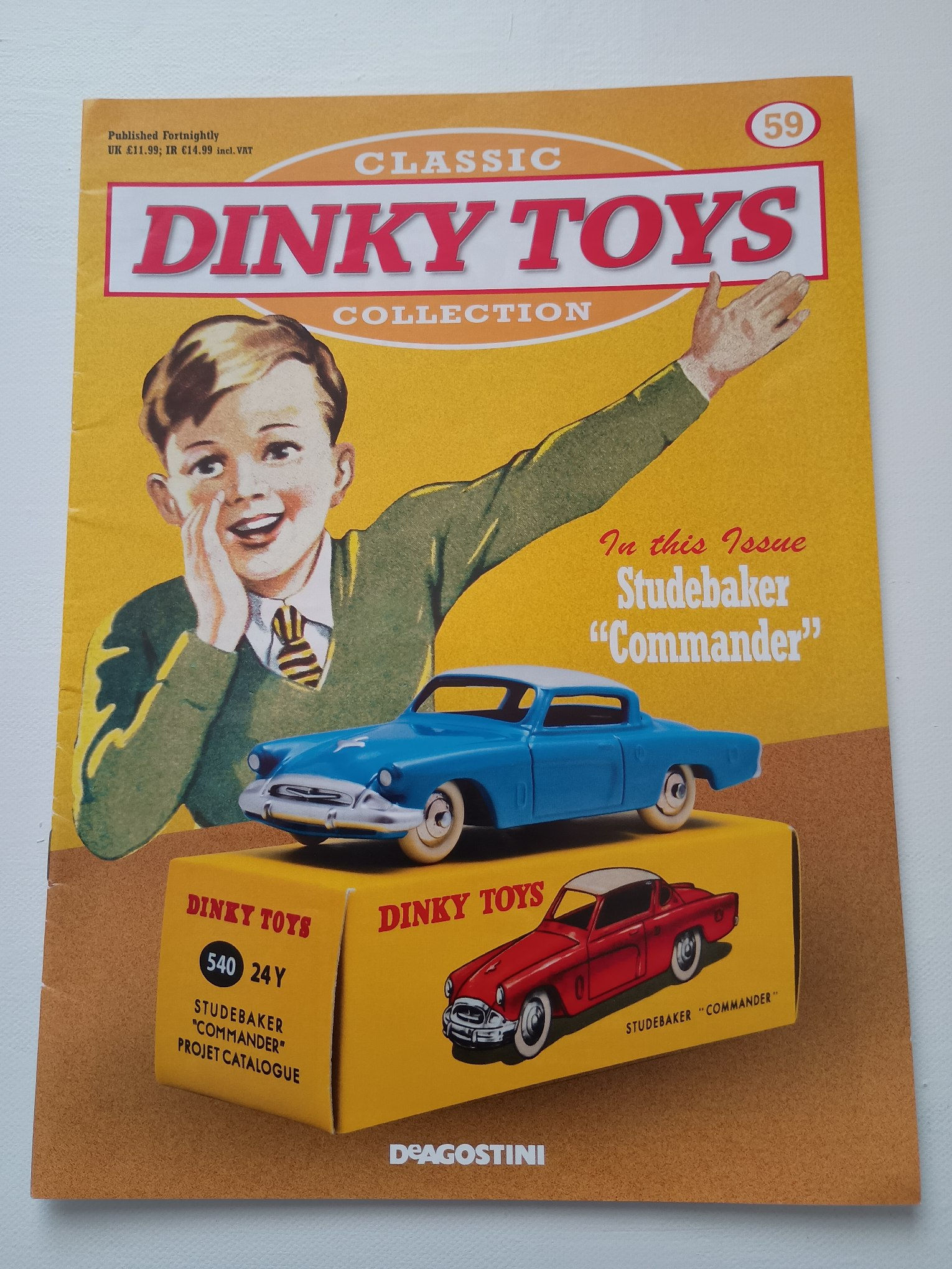2018 Classic Dinky Toys Collection Issue 59 Studebaker "Commander"