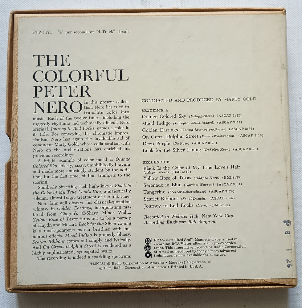 Thumbnail: 1965 Peter Nero – The Colorful Peter Nero