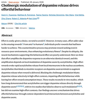 Worth the Effort: Gavin & Matt's Research Published in Nature