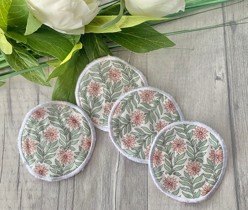 Thumbnail: Liberty - reusable circular wipes (bundle of four) various fabric choices availa