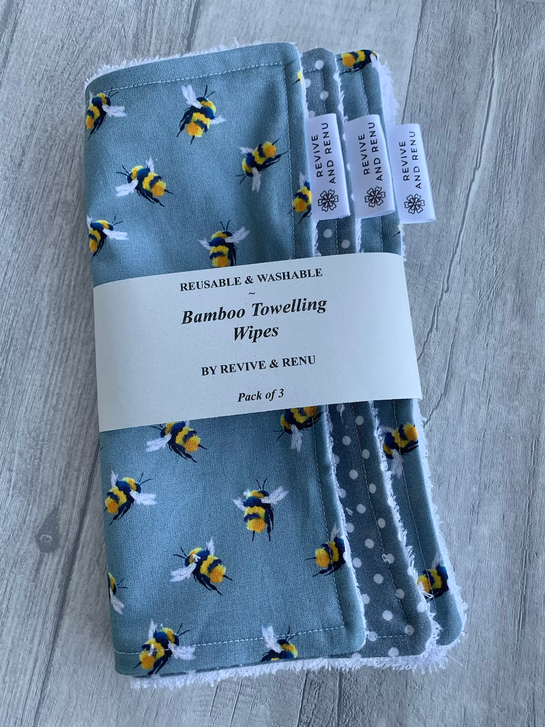 10 inch square cloth (bundle of 3) 