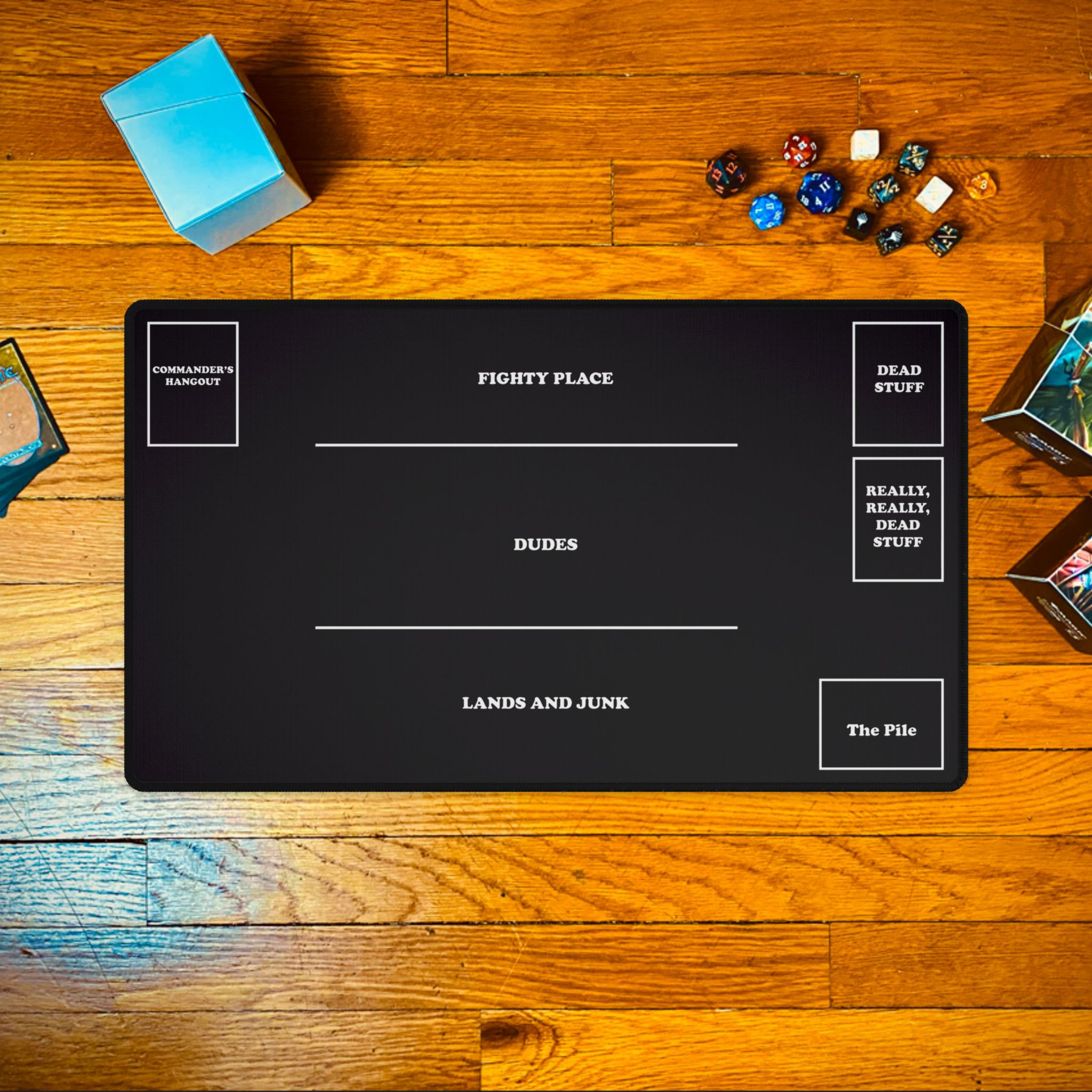 Funny Magic: the Gathering Commander EDH Trading Card Playmat