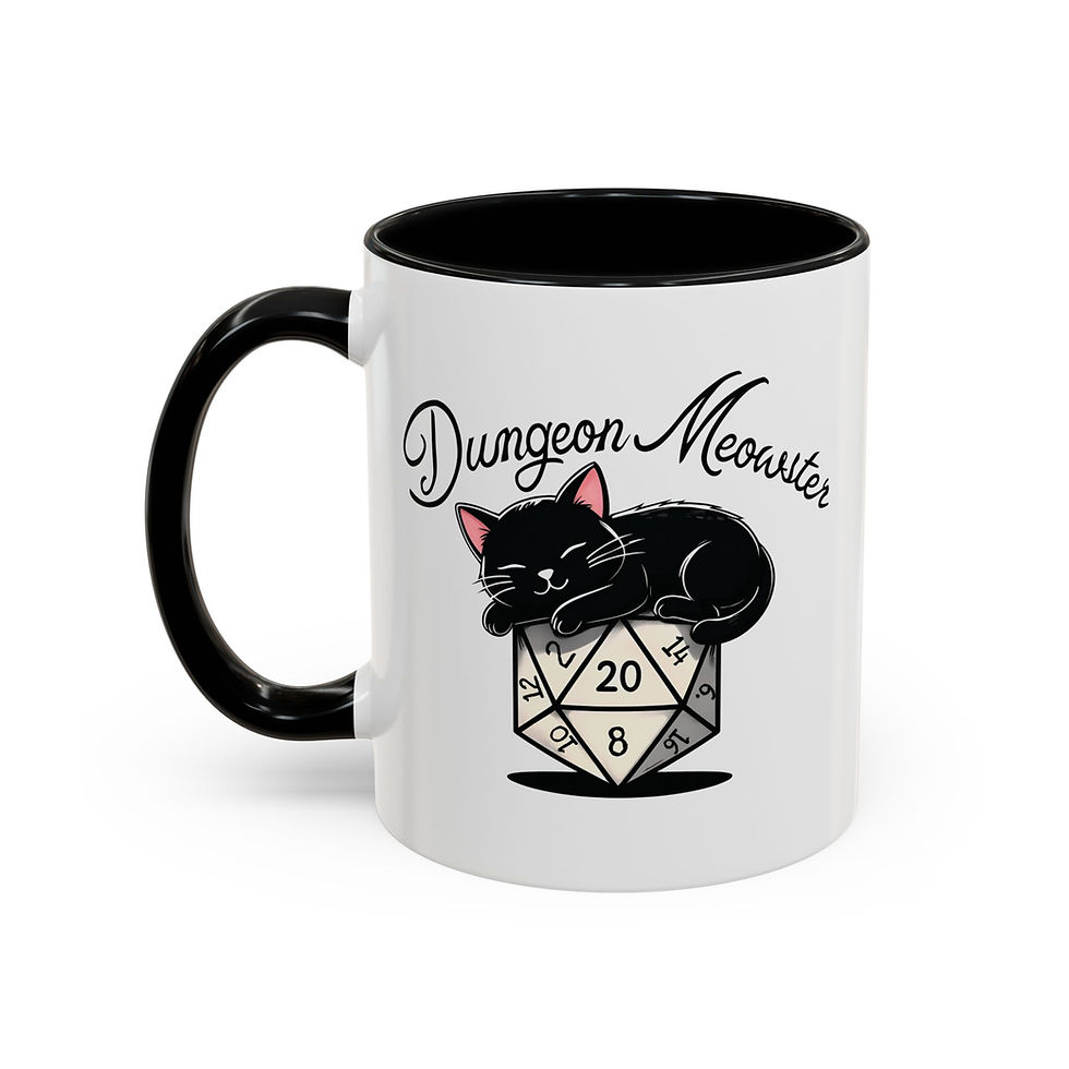 Thumbnail: Dungeon Meowster Coffee Mug