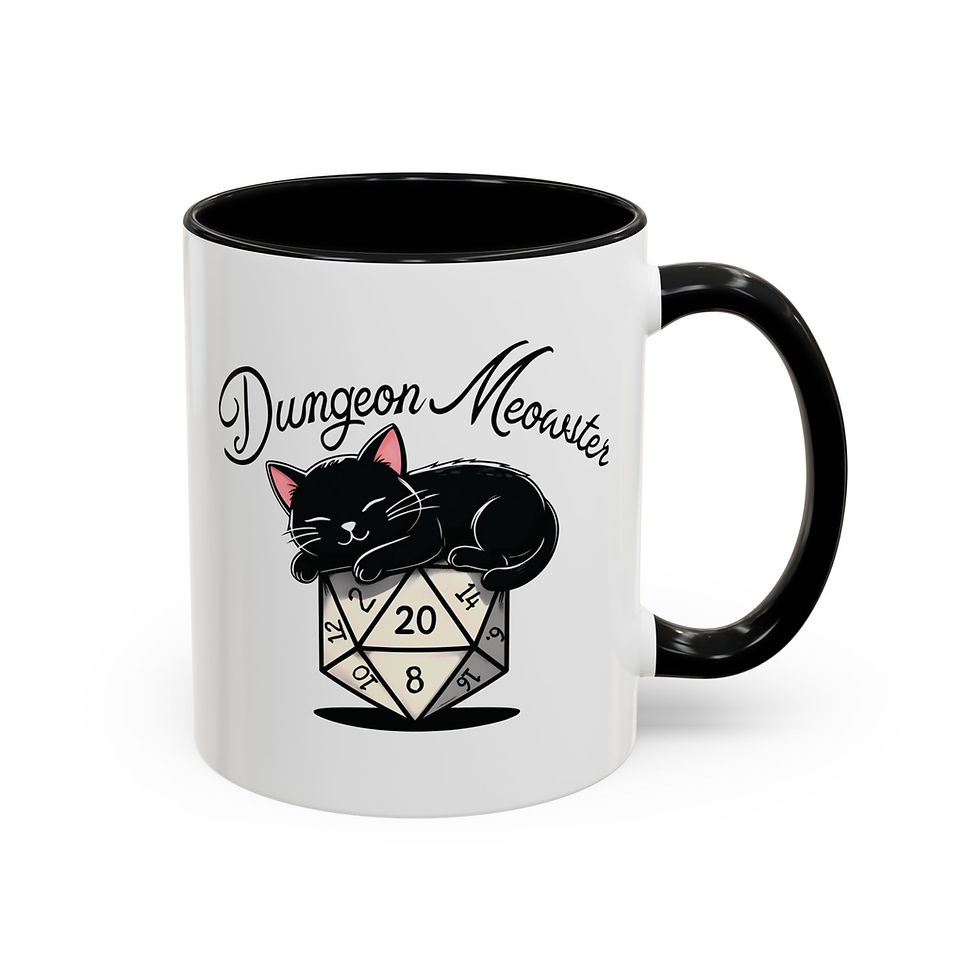 Thumbnail: Dungeon Meowster Coffee Mug