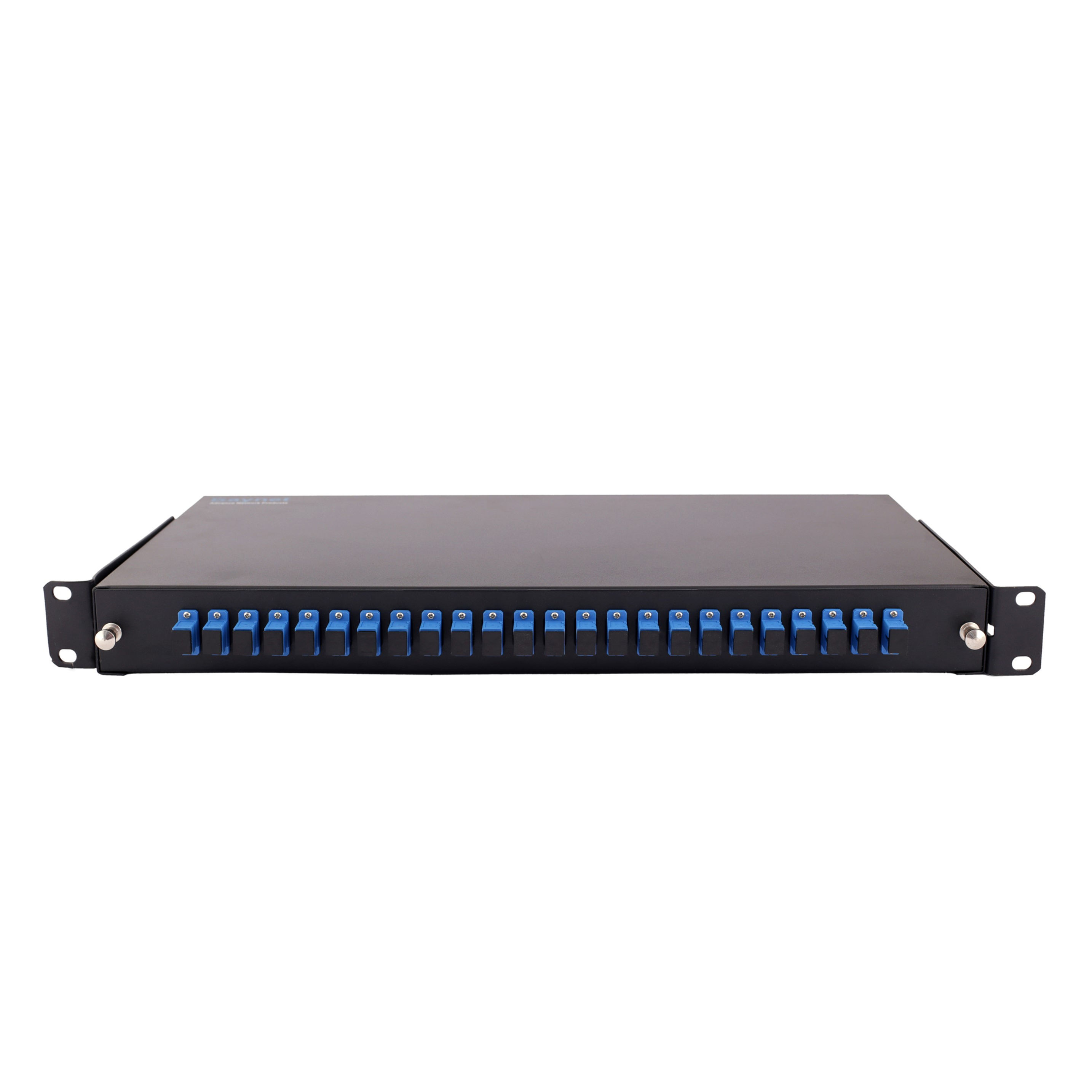 FIBER OPTIC 24 PORT PATCH PANEL (include 24 sc to sc coupler)