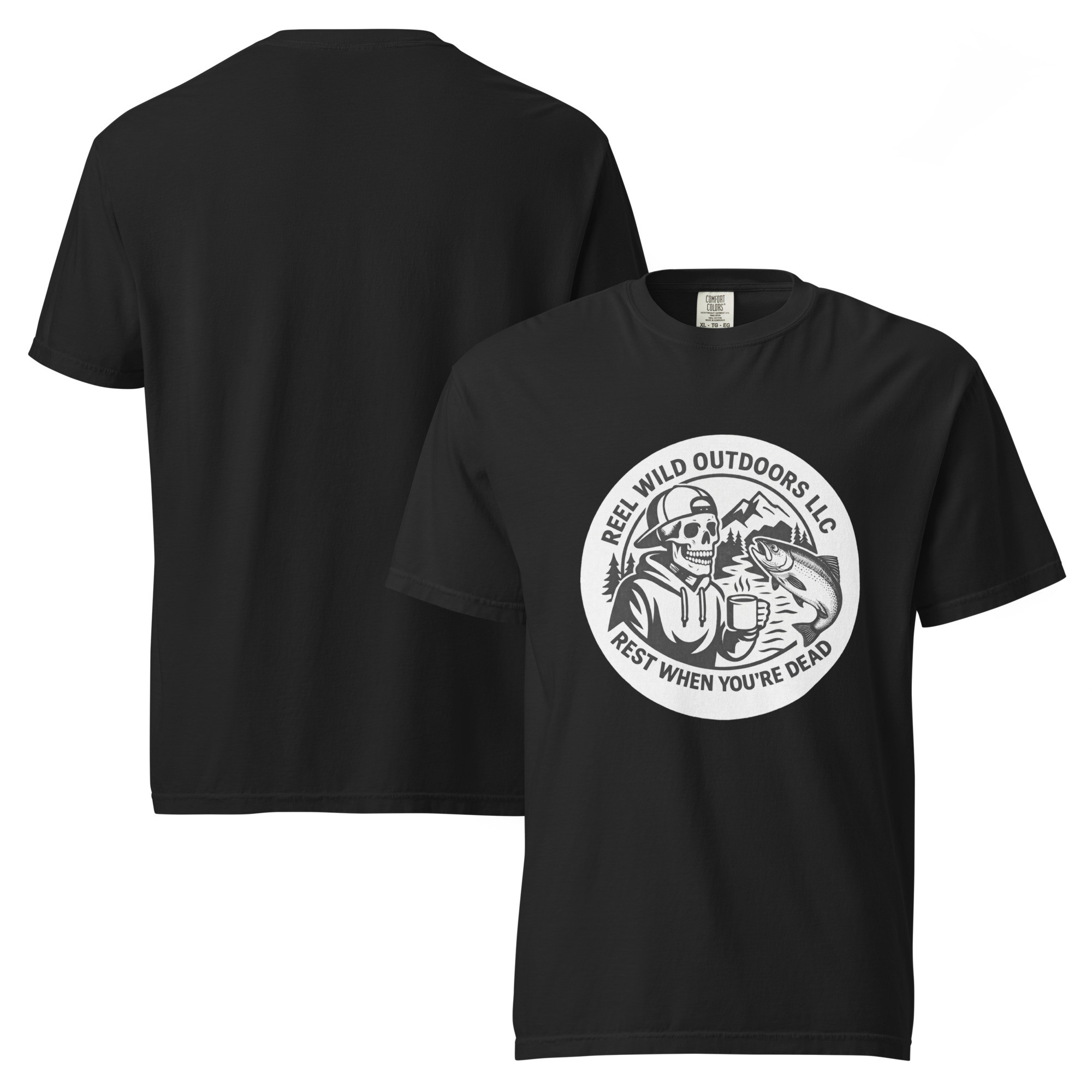 Unisex garment-dyed heavyweight t-shirt